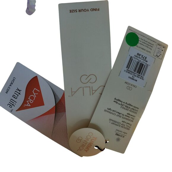 NEW Calia Palm Lavender Orange One Piece Long Sleeve Tummy Control Swim Suit - Picture 4 of 15